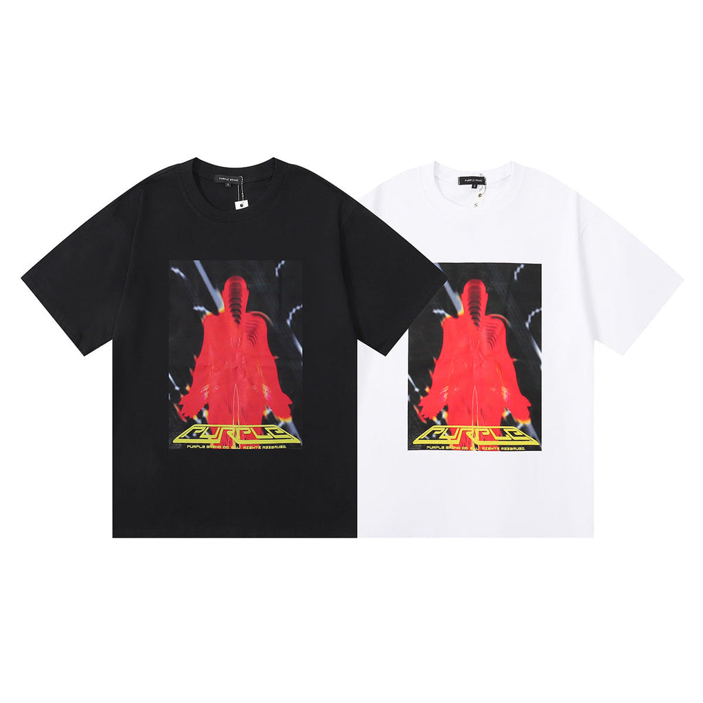 New Purple Short-Sleeve T-Shirt