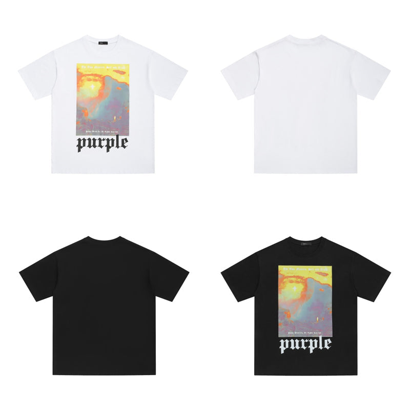 New Purple Short-Sleeve T-Shirt