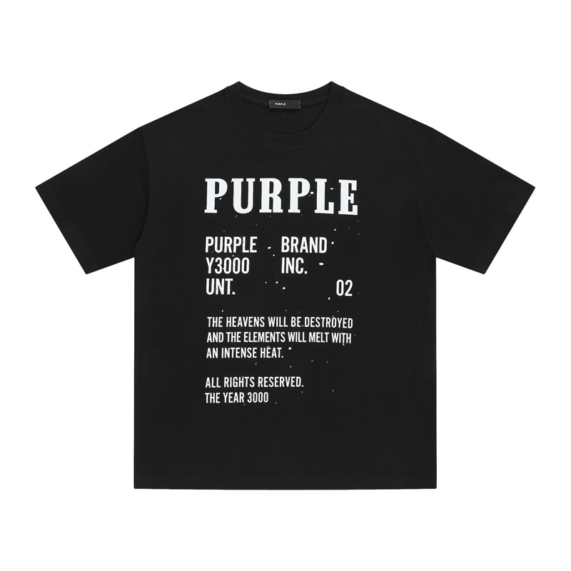New Purple Short-Sleeve T-Shirt