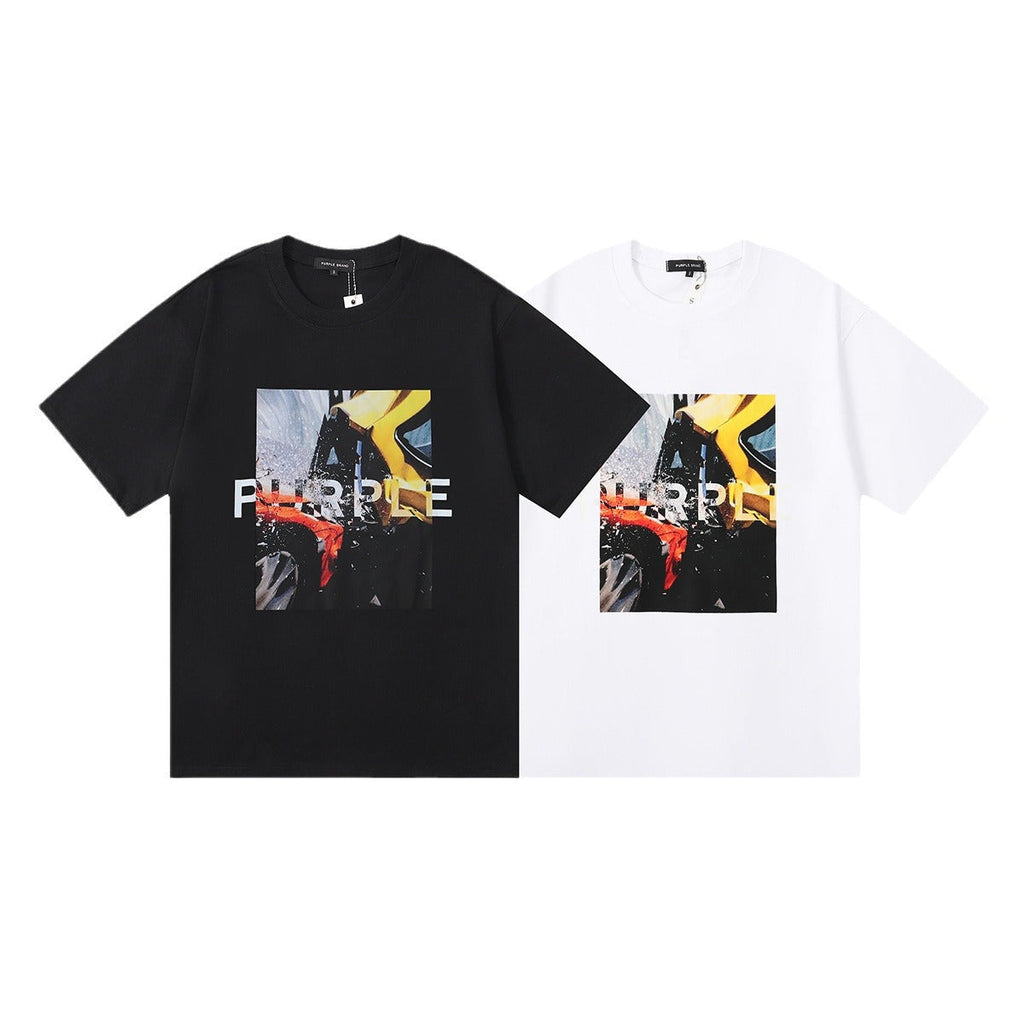 New Purple Short-Sleeve T-Shirt