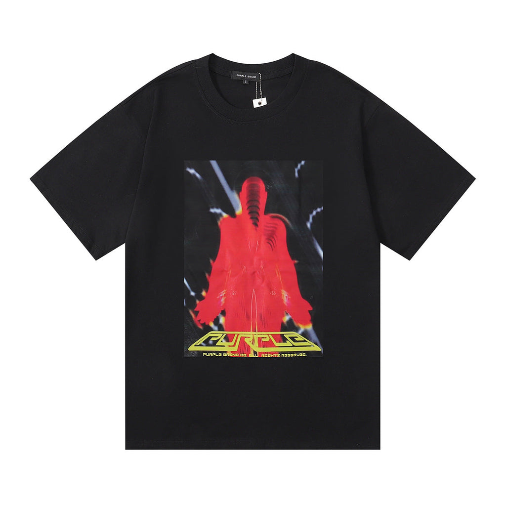 New Purple Short-Sleeve T-Shirt