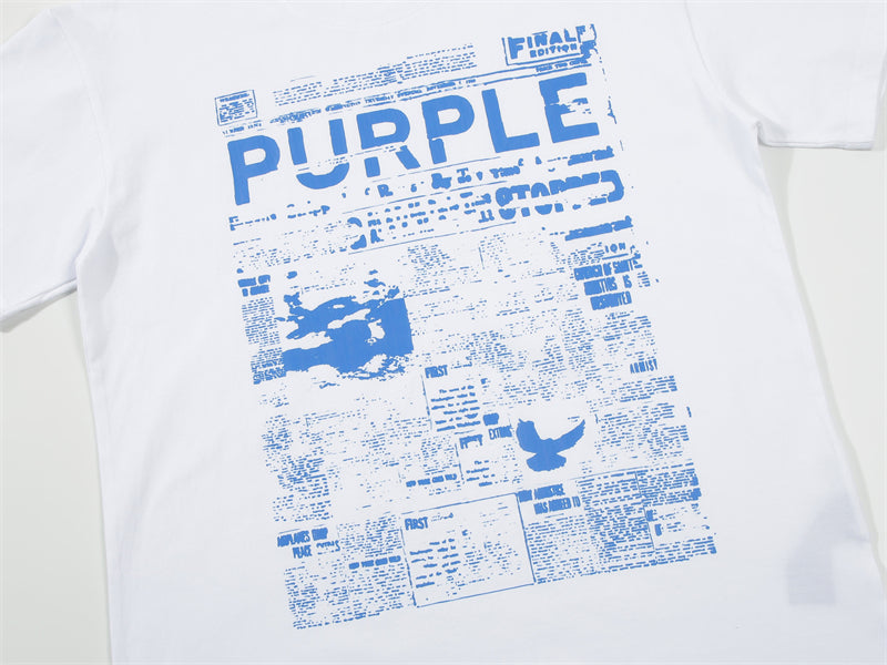 New Purple Short-Sleeve T-Shirt