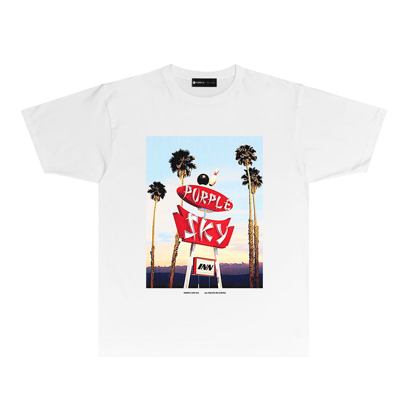New Purple Short-Sleeve T-Shirt