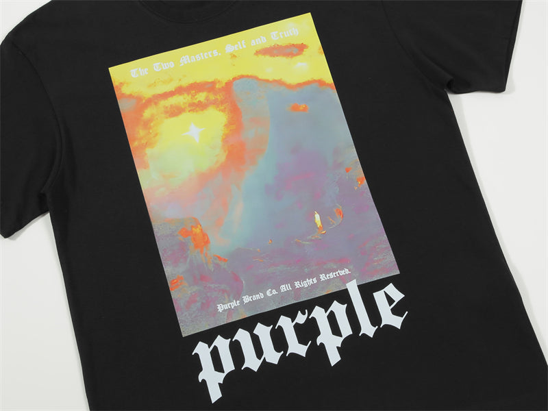 New Purple Short-Sleeve T-Shirt