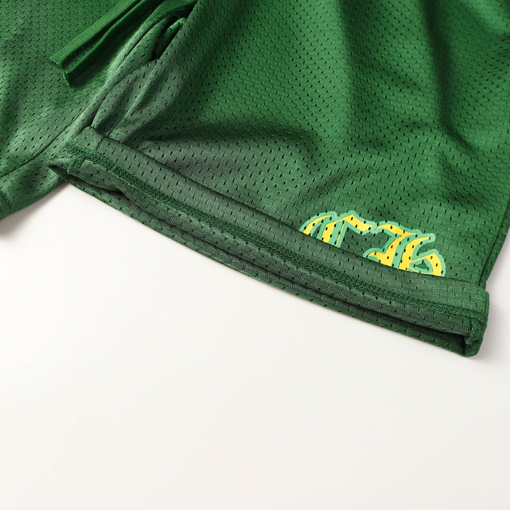 CHROME-HEARTS Matty Boy Mesh Stadium Sports Shorts 9996-2