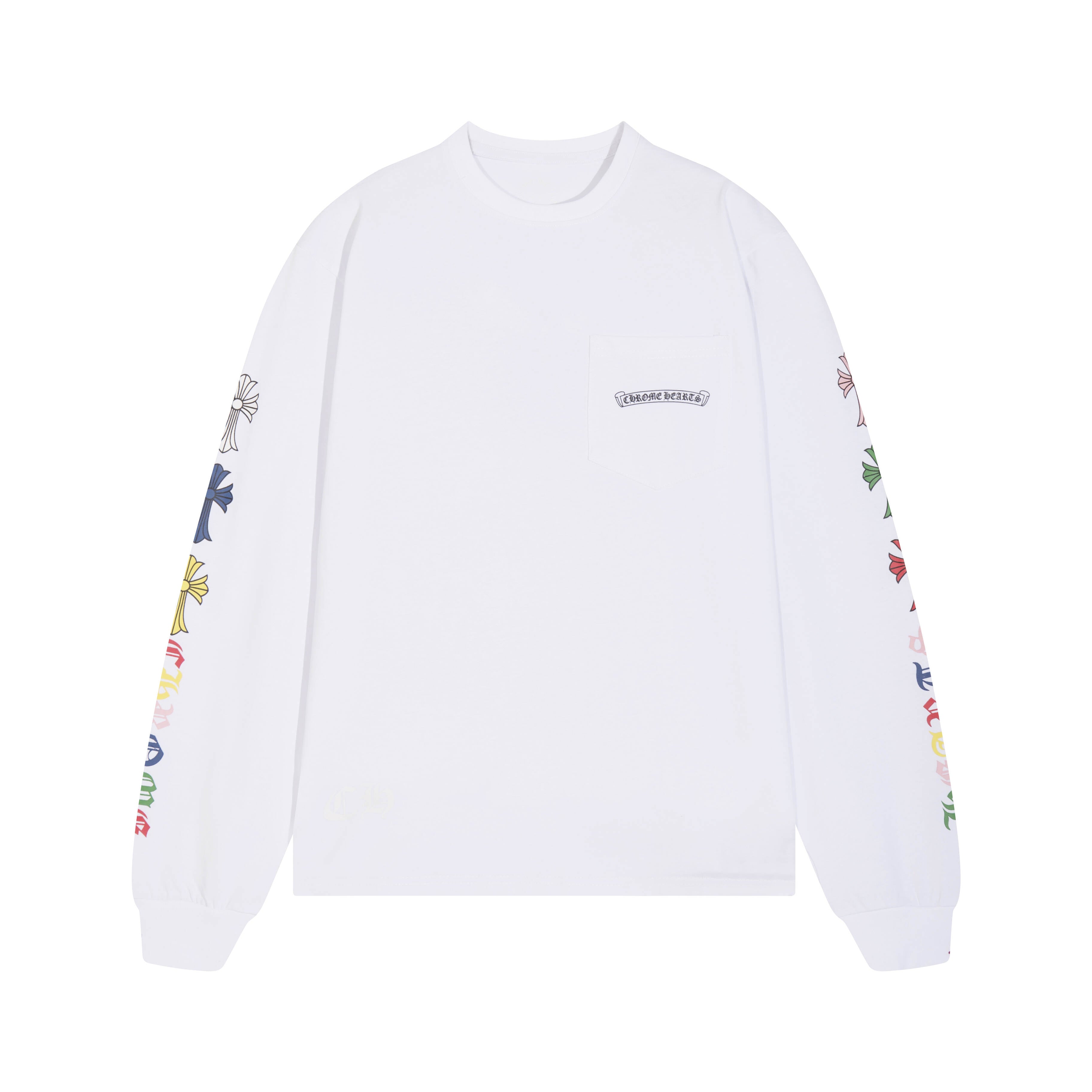 CHROME-HEARTS Men's Long-Sleeve T-shirt Sweatshirt K8015