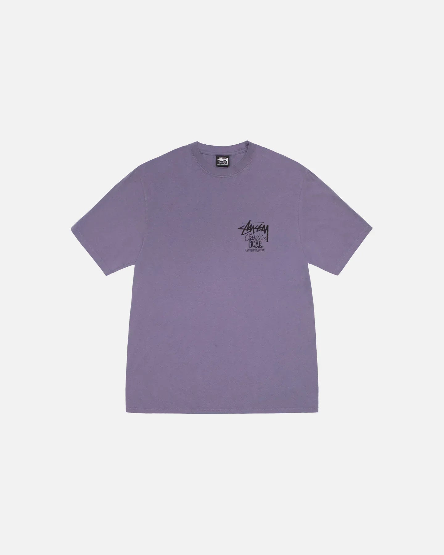STUSSY CLASSIC GEAR TEE PIGMENT DYED