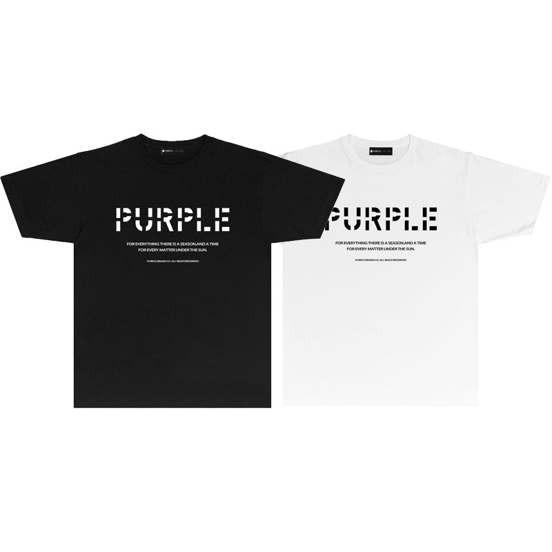 New Purple Short-Sleeve T-Shirt
