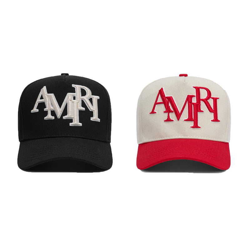 CASADEPT-AMIRI STAGGERED AMIRI CANVAS HAT