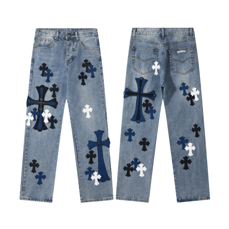 CHROME-HEARTS NEW Pants 8120