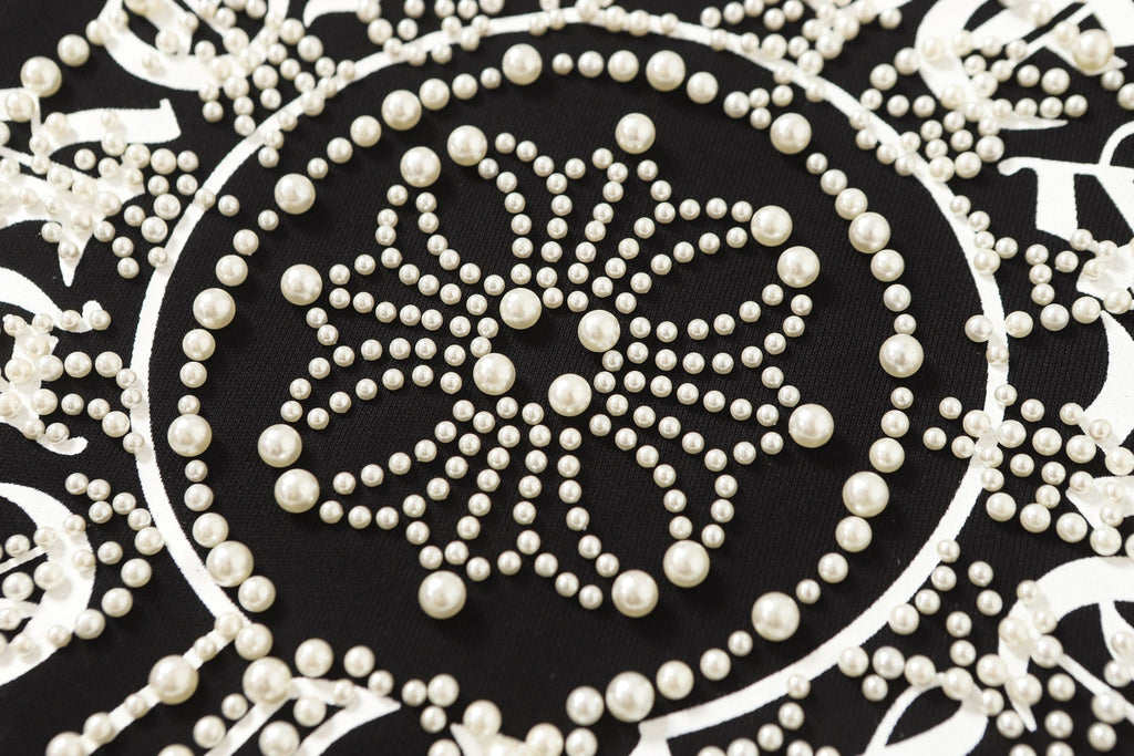 Chrome-Hearts Rhinestone Horseshoe Hoodie - Black Gothic Streetwear Sweatshirt 2601