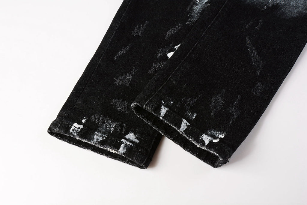 Men's Purple Jeans 9020