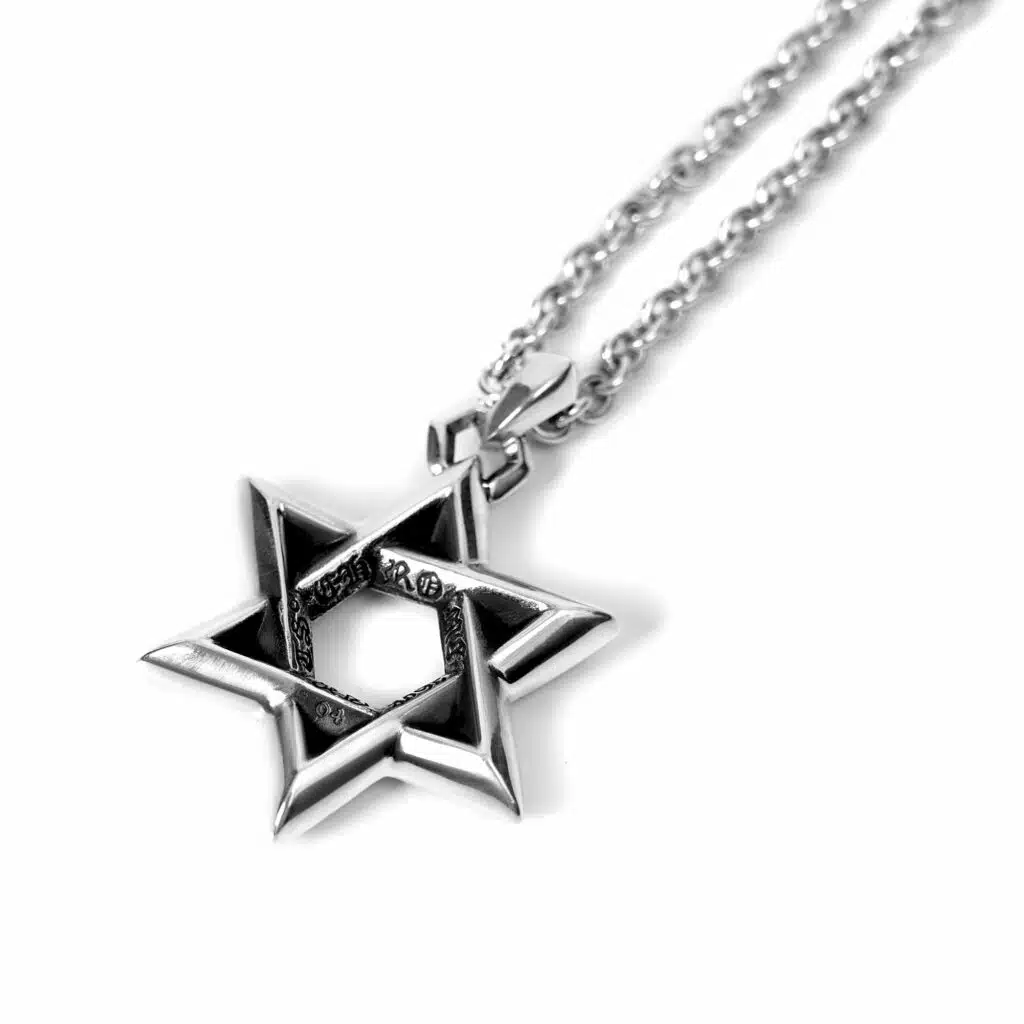 Chrome-Hearts LARGE STAR OF DAVID PENDANT