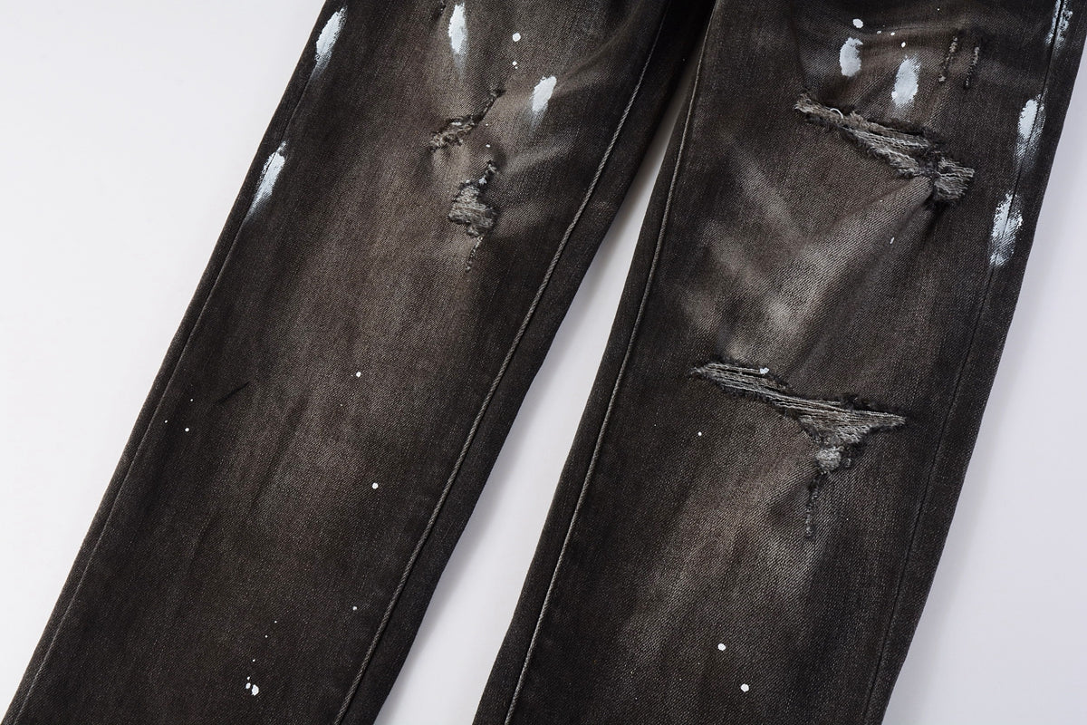 Men's Purple Jeans 9030