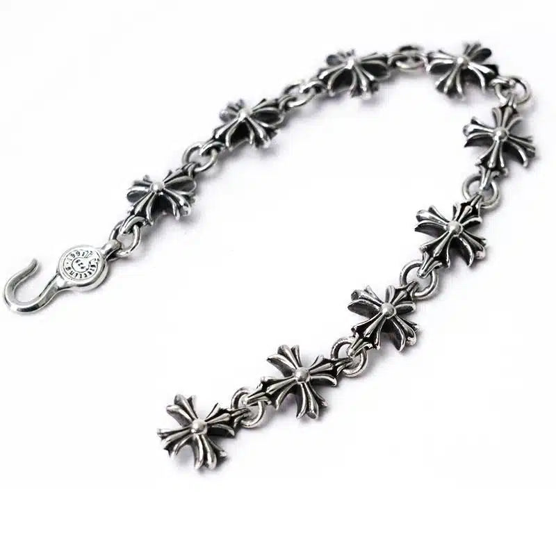 Chrome-Hearts PLUS BRACELET WITH LINKS -6