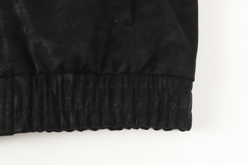 Chrome-Hearts Horseshoe Cross Jacket - Black Street Embroidered Coat 8800