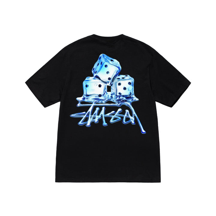 MELTED TEE-BLACK