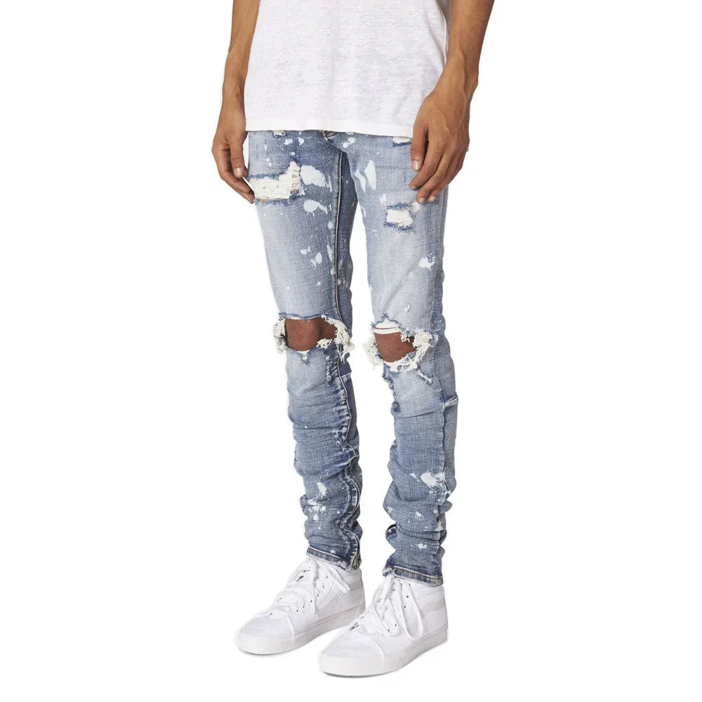 American street fashion jeans