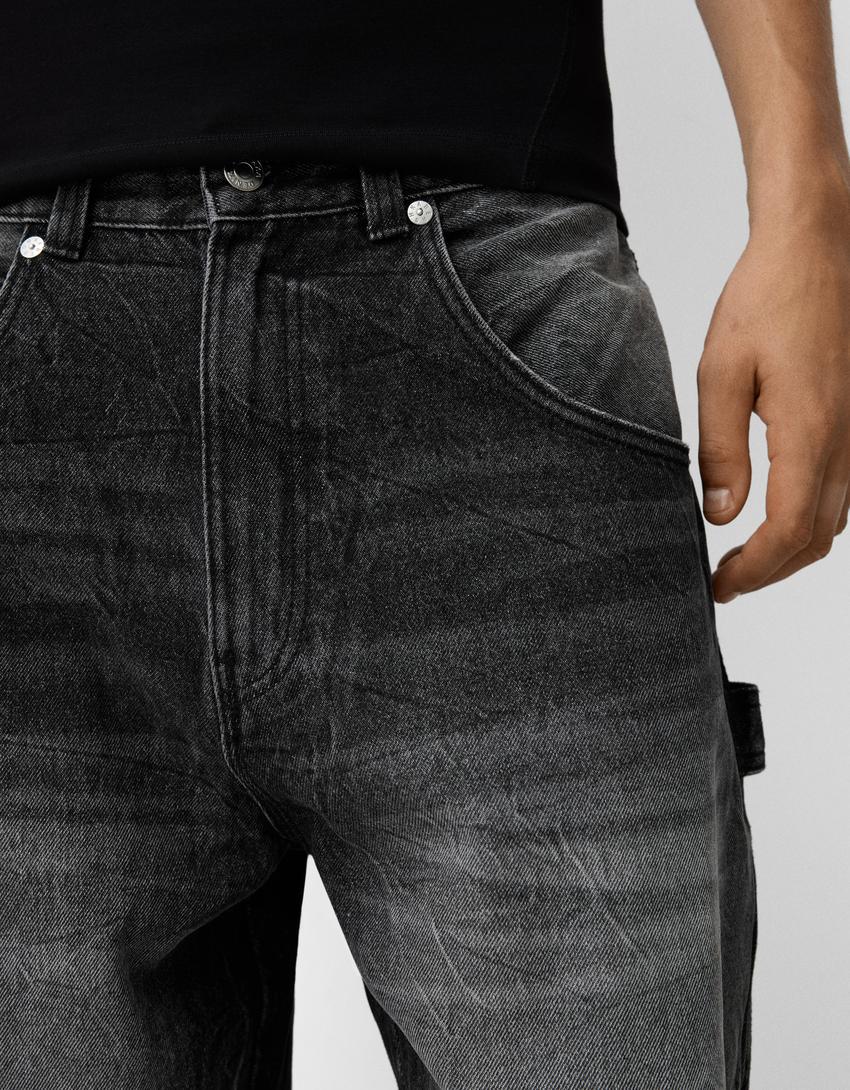 American street fashion jeans