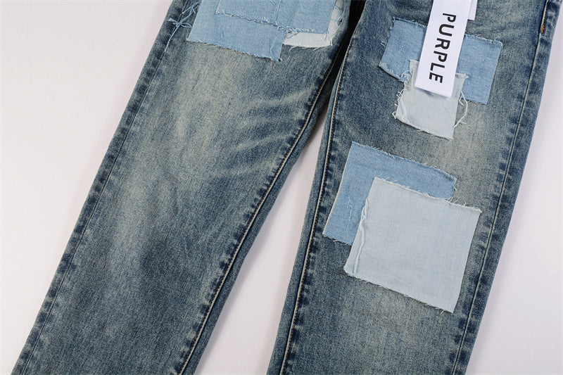 Men's Purple Jeans 9015