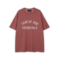 FW24 Half Arc T-Shirt / Shorts / Set - Wine Red
