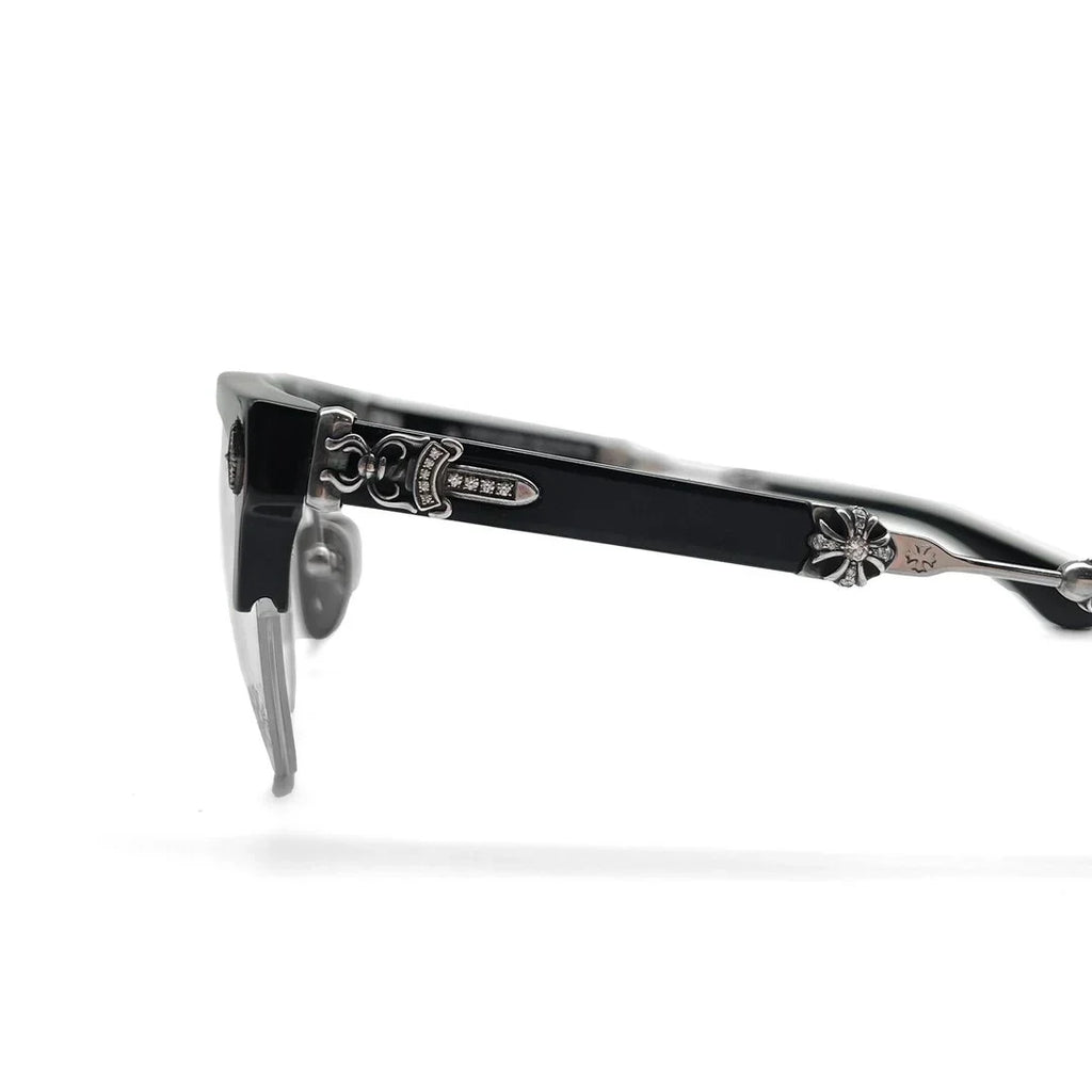 Chrome-Hearts Evagilist Diamond BK/SS Glasses