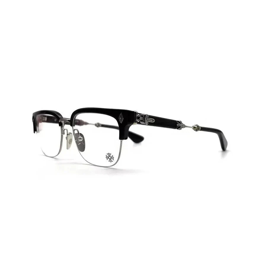 Chrome-Hearts Evagilist Diamond BK/SS Glasses