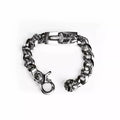 Chrome-Hearts DAGGER ID FANCY LINK CLIP BRACELET -6