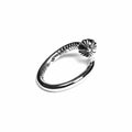 Chrome-Hearts NAIL RING – CROSSBALL -56