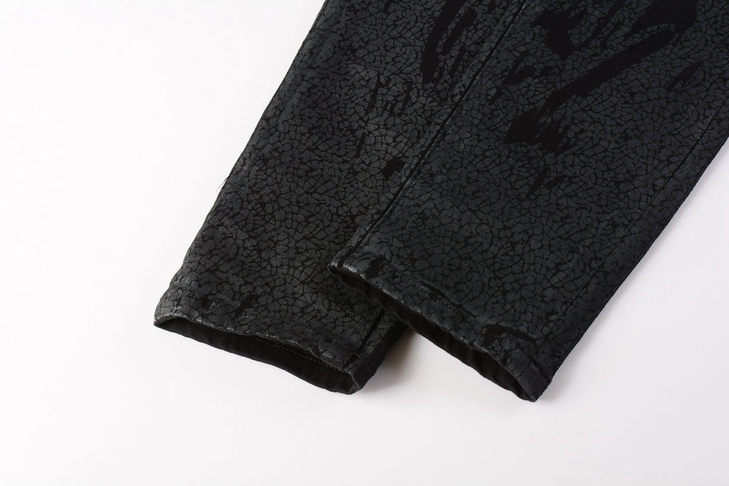 Men's Purple Jeans 9026