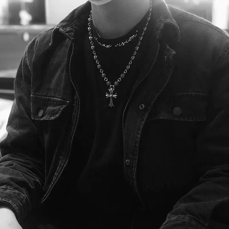 Chrome-Hearts LOGO NECKLACE -9