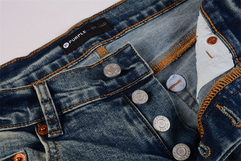 Men's Purple Jeans 9015