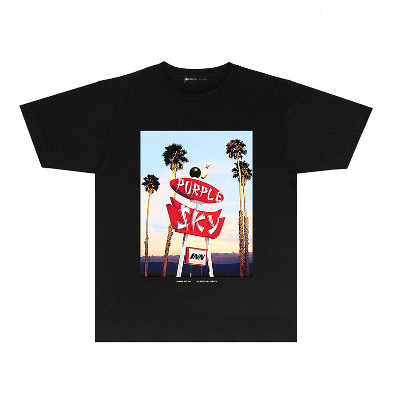 New Purple Short-Sleeve T-Shirt